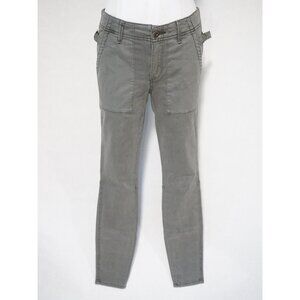 Hei Hei Anthropologie Green Skinny Ankle Chino Pants, Size 25